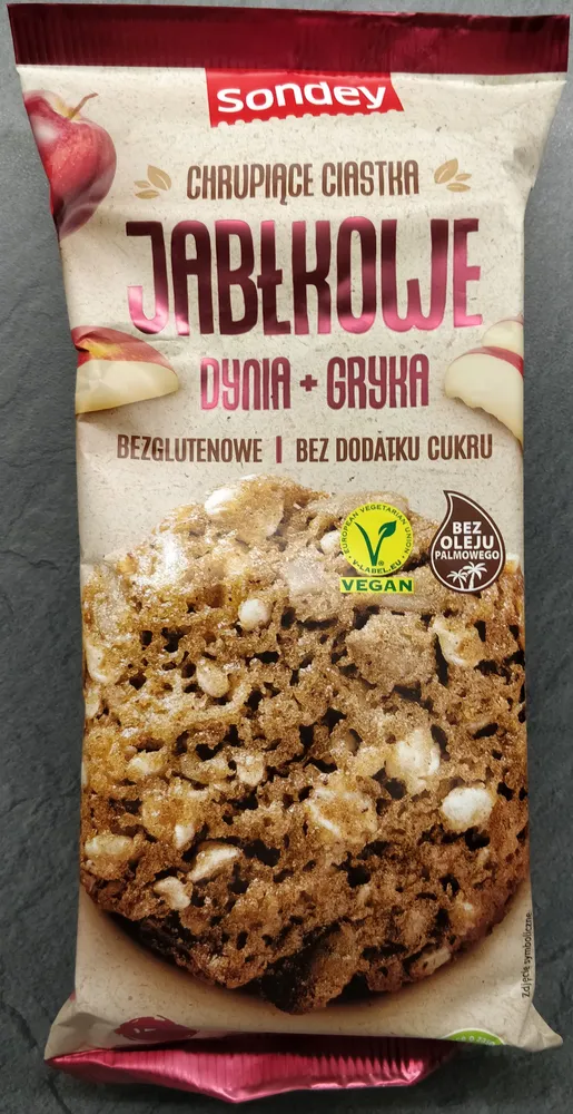 Chrupiące Ciastka Jabłkowe Dynia + Gryka