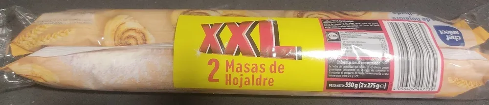 Masa hojaldre XXL