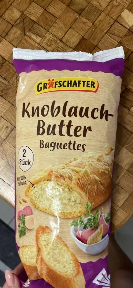 Knoblauch-Butter Baguettes
