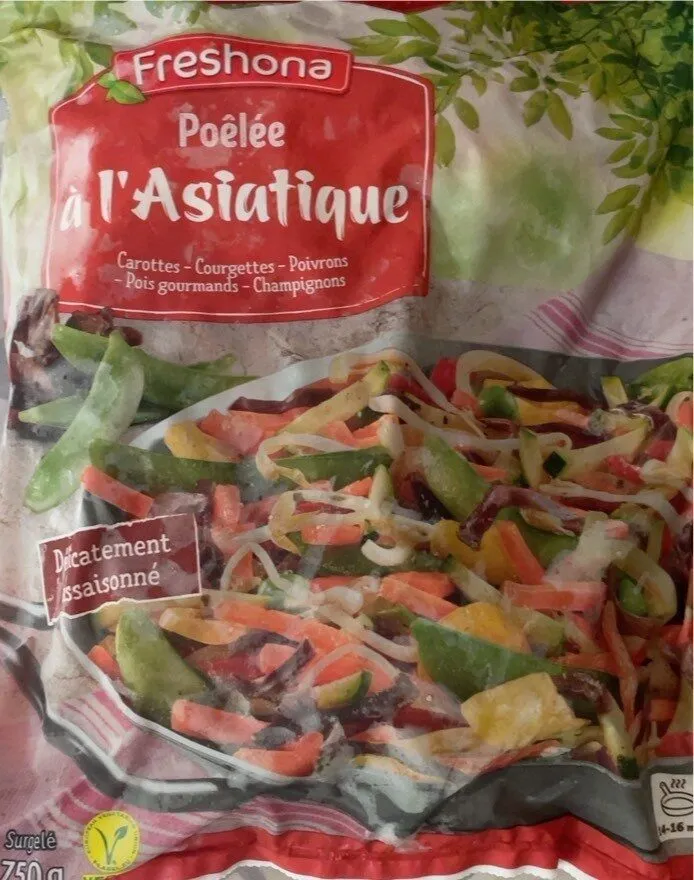 Poelee a l’asiatique