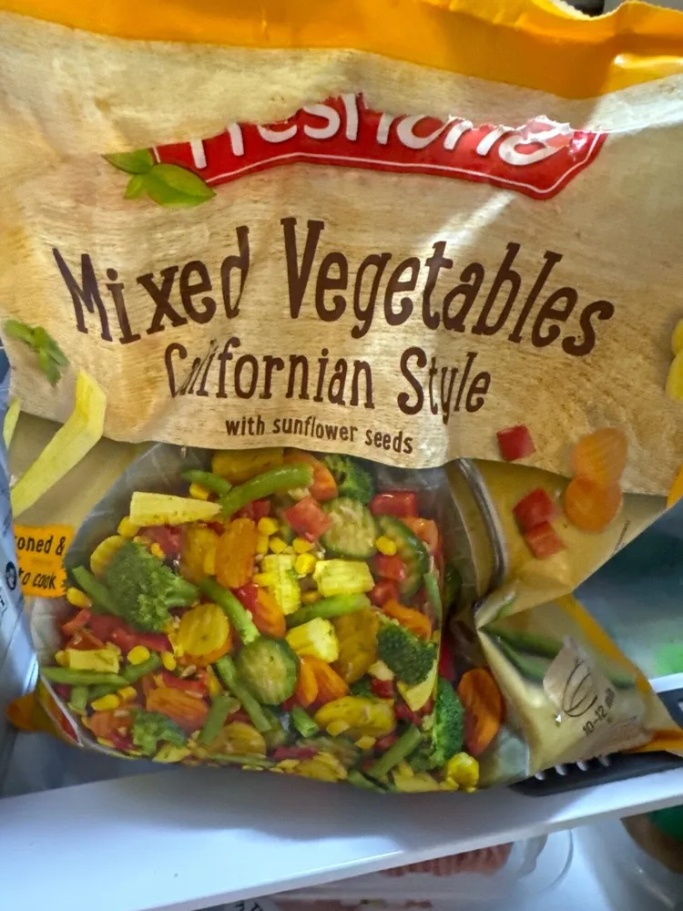 Mixed vegetables Californian style