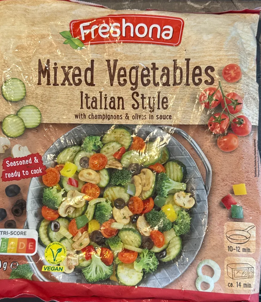 Gemüsepfanne Italienische Art