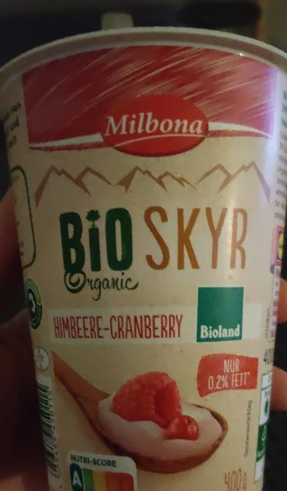 Skyr Himbeere-Cranberry