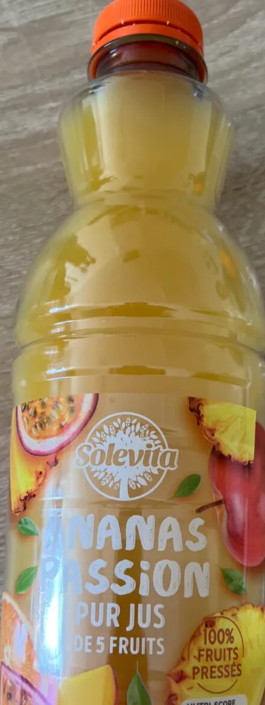 ANANAS PASSION PUR JUS DE 5 FRUITS