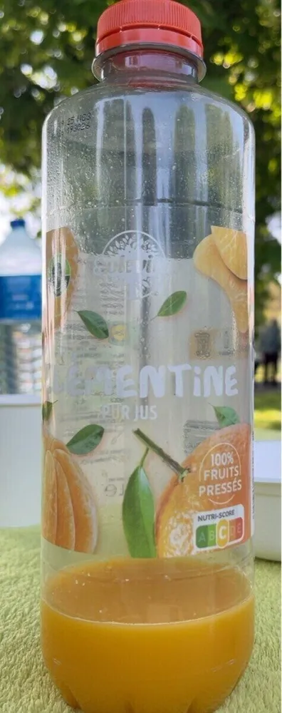 Clémentine pur jus de fruit