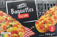 Baguettes salami