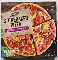 Kövön sütött pizza, húsimádó