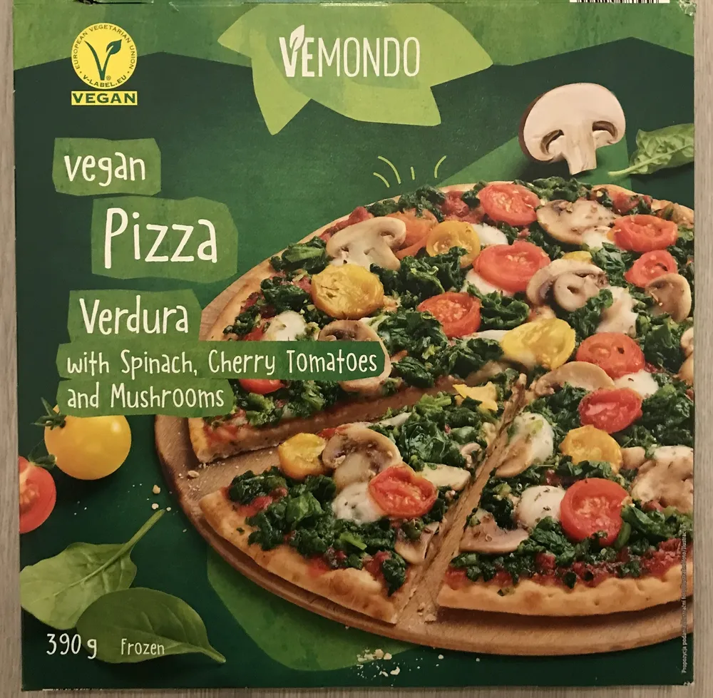 Vegan pizza Verdura