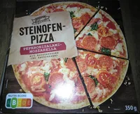 Steinofenpizza Peperonisalami-Mozzarella