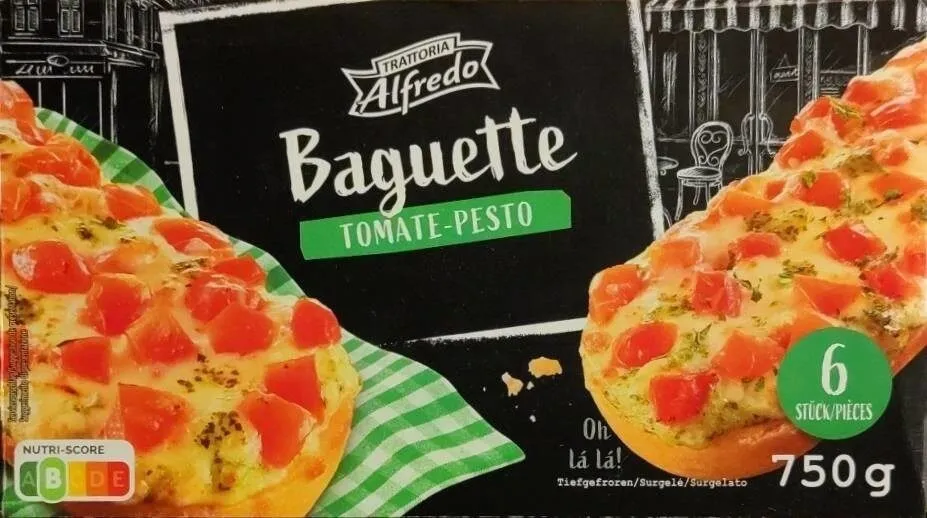 Baguette TOMATE-PESTO