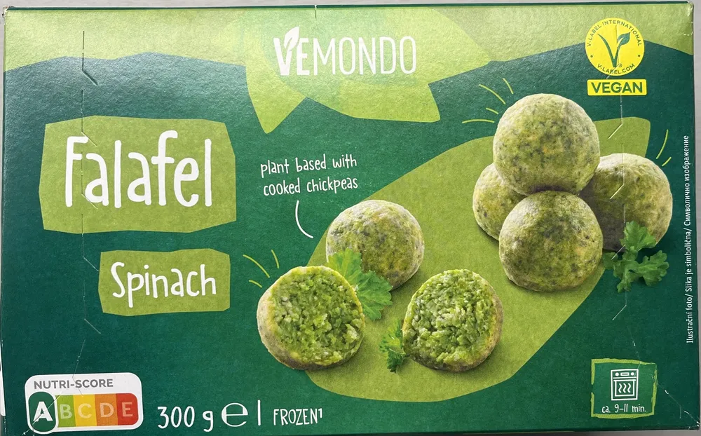 Falafel spinach