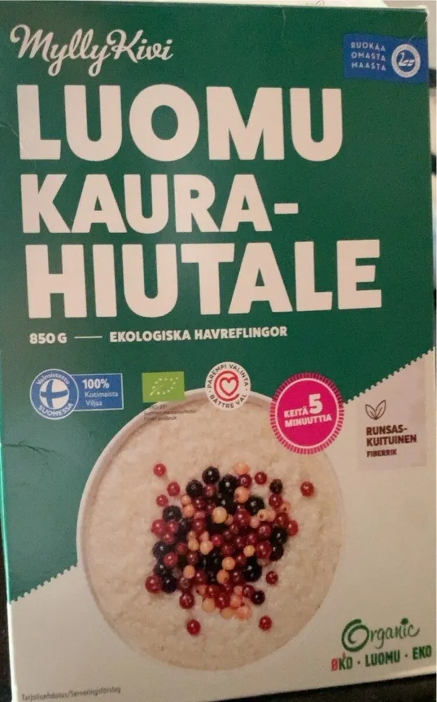 Luomo kaurahiutale