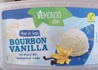 Helado de vainilla vegano