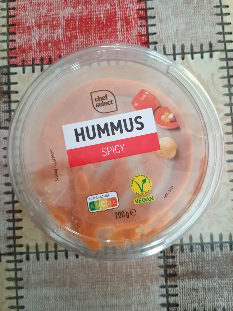Hummus Pikant