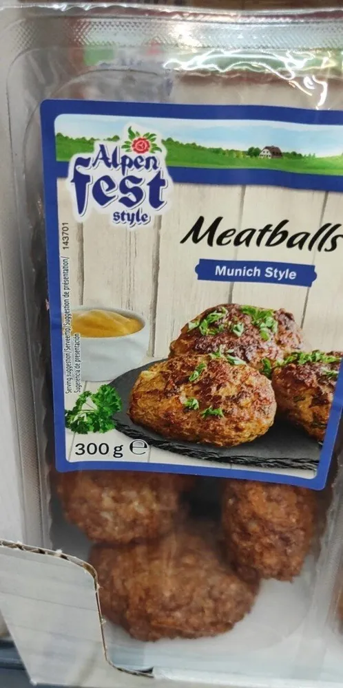 meat balls Munich Style
