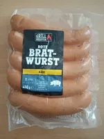 Rote Bratwurst Käse, 450g