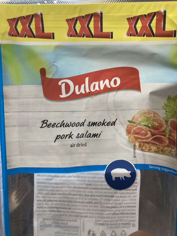 Beechwood smoked pork salami