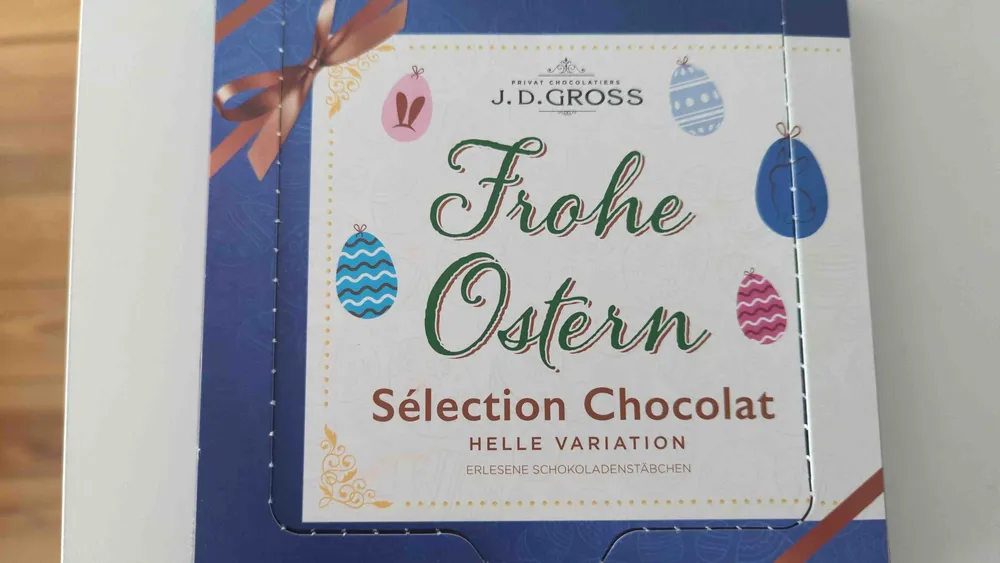 Frohe Ostern Sélection Chocolate