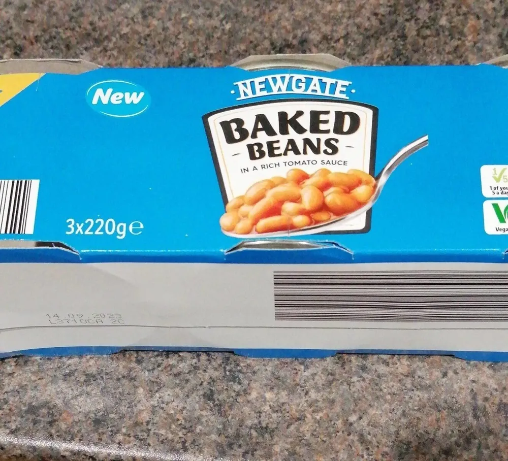 e NEWGATE BAKED BEANS IN A RICH TOMATO SAUCE