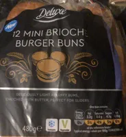 Mini Brioche burger buns