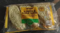 6 Cheese and Garlic Slices