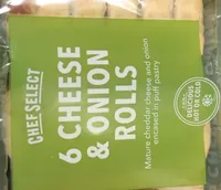 Cheese and onion rolls