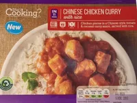 Chinese chicken curry with rice