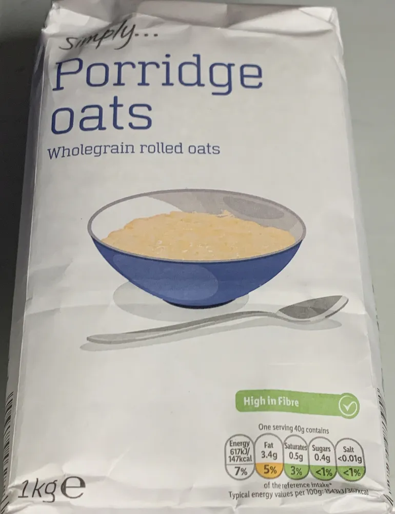 Porridge oats