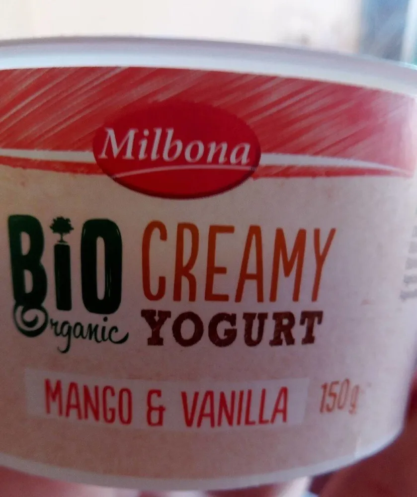 Bio creamy yogurt mango&vanilla