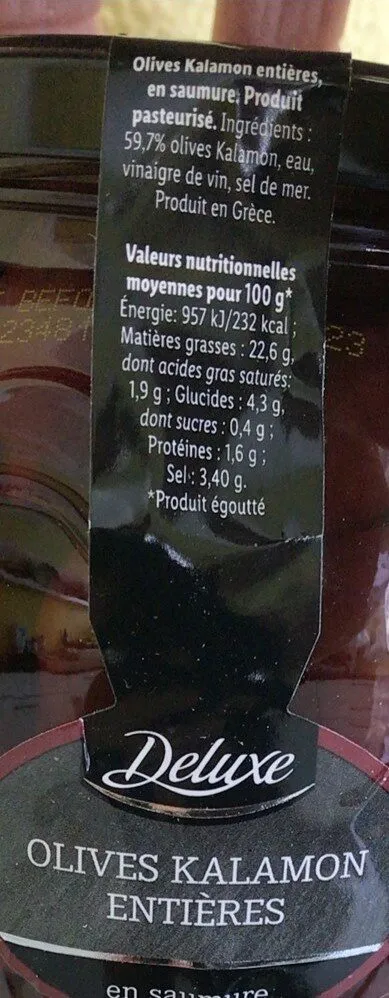 Olives kalamon entieres