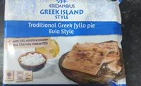 Traditional greek fyllo pie Evia style