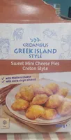 Sweet mini cheese piedi cretan style