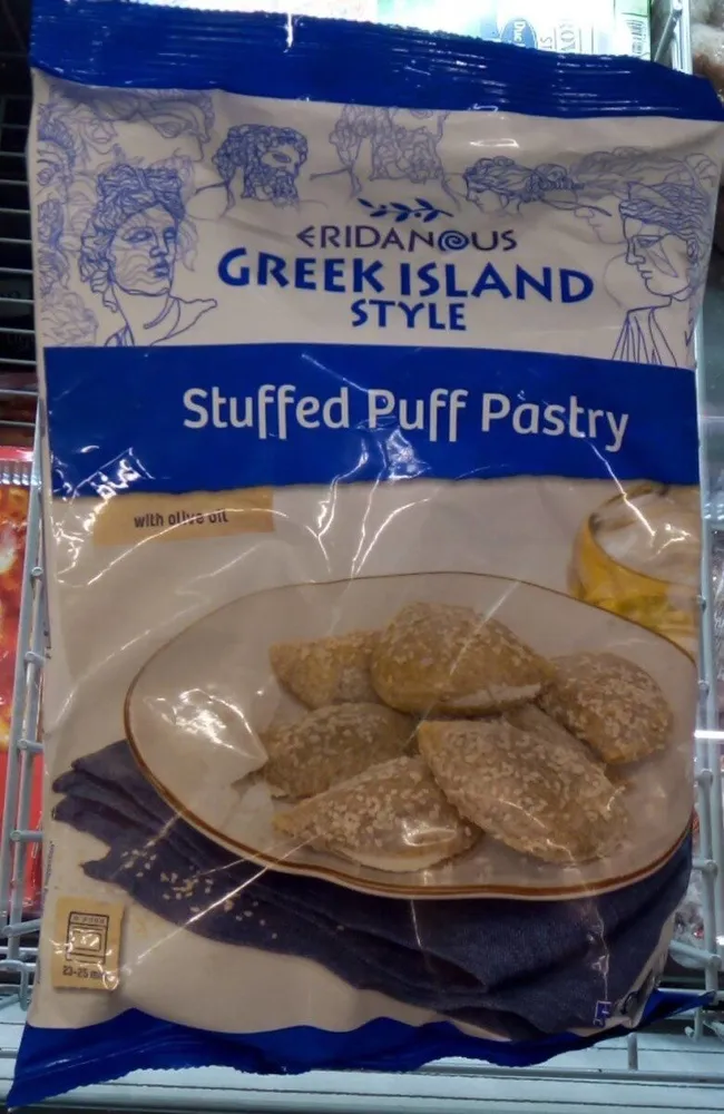 Stuffed puff pastry