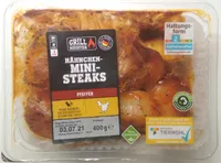 Mini-Hähnchen-Steaks Pfeffer