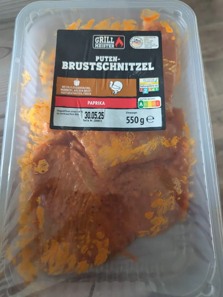 PutenBrustSchnitzel Paprika