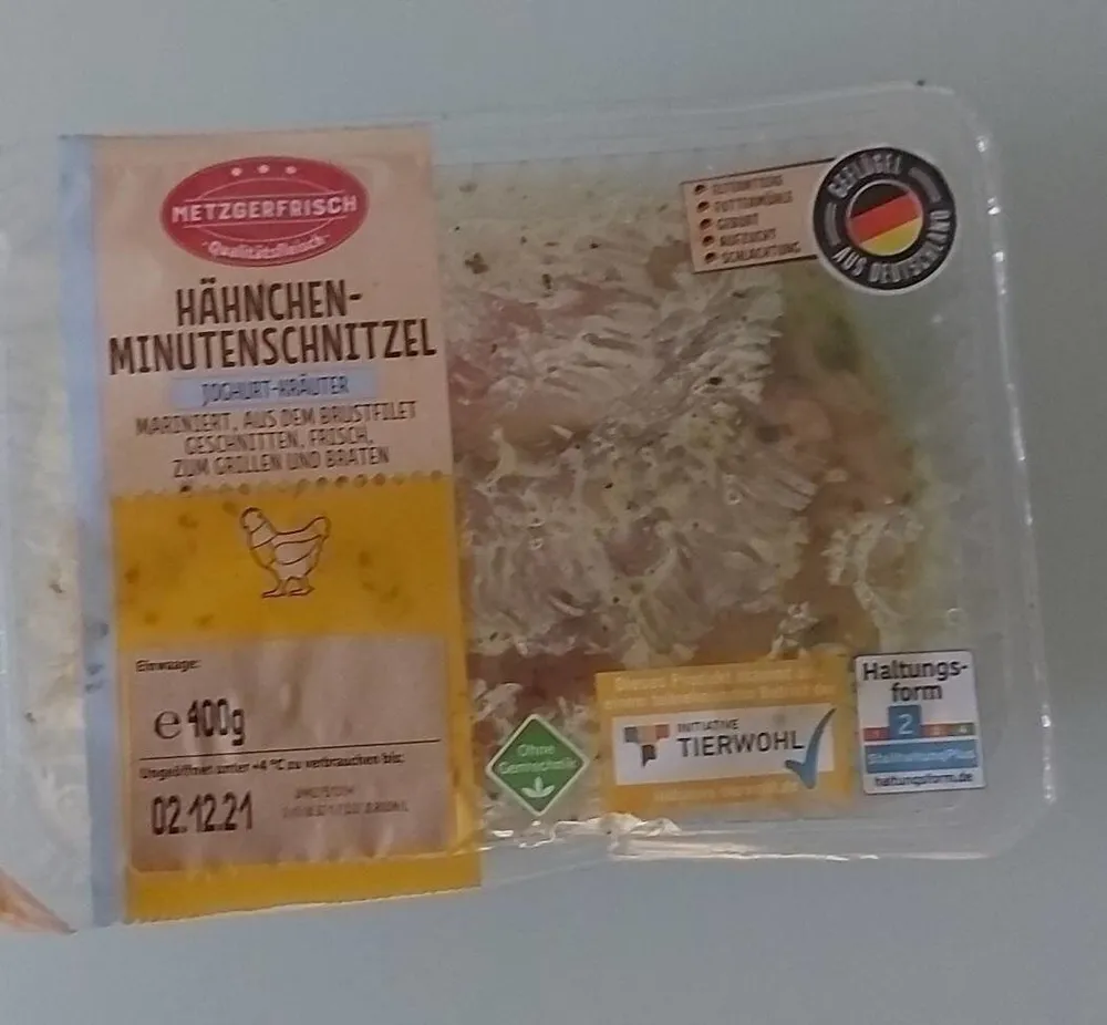 Hähnchen-Minutenschnitzel