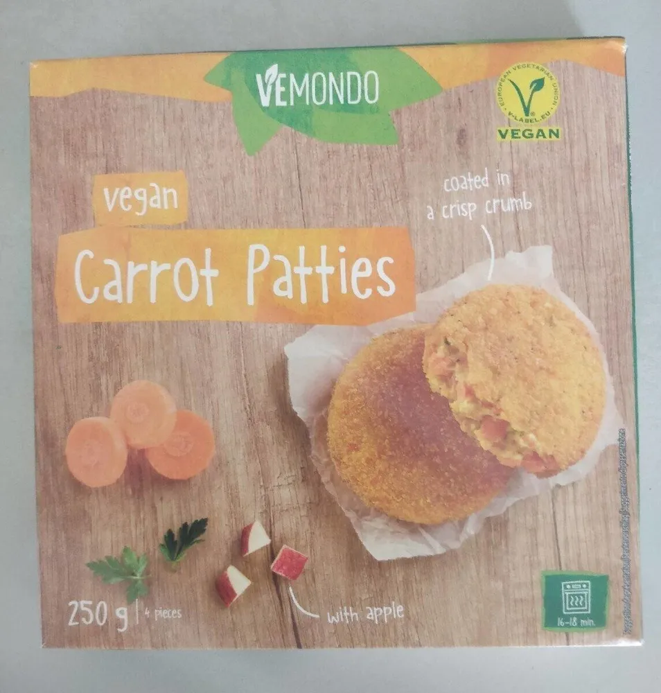 Vegan Carrot Patties
