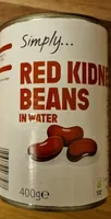 Red kidney beans in water