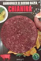Hamburger di carne Chianina