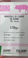 Braciole di coppa di suino