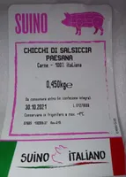 Chicchi di salsiccia paesana