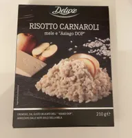 Risotto carnaroli mele e asiago DOP