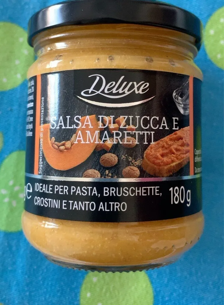 Salsa di zucca e amaretti