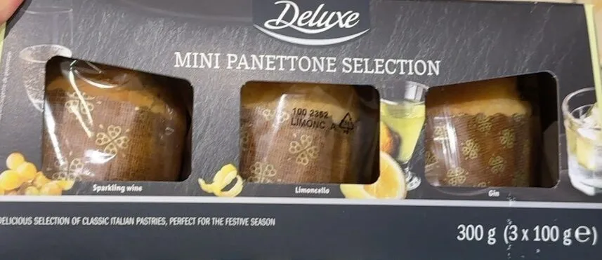Mini panettone selection