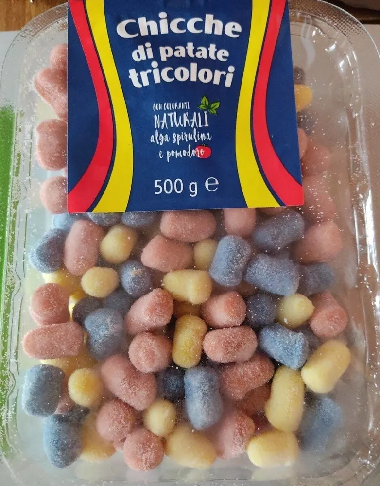Chicche di patate tricolori