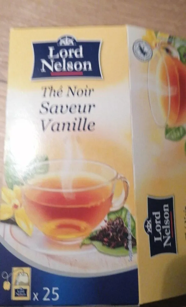 Thé noir Saveur vanille