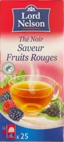 Thé Noir Saveur Fruits Rouges