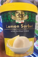 Lemon sorbet