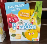 Compote aromatisé à la pomme et la fraise