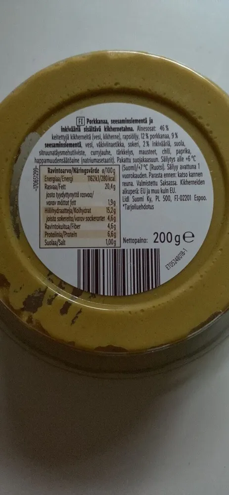 Hummus Karotte-Ingwer